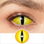 Orochimaru Catra Yellow Snake Eye Sclera Contacts