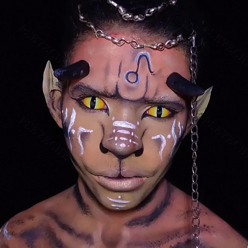 Orochimaru Catra Yellow Snake Eye Sclera Contacts