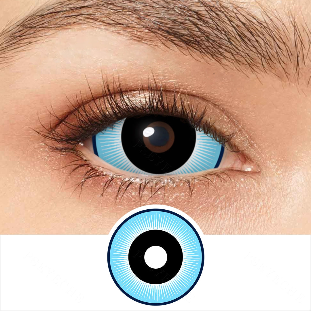 Blue Doll Eye Sclera Contacts Main image