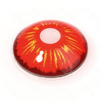 All Red Fire Sclera Contacts