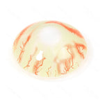 Red And Yellow Mottled Sclera Contacts