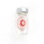 Pink Bloodshot Zombie Sclera Contacts