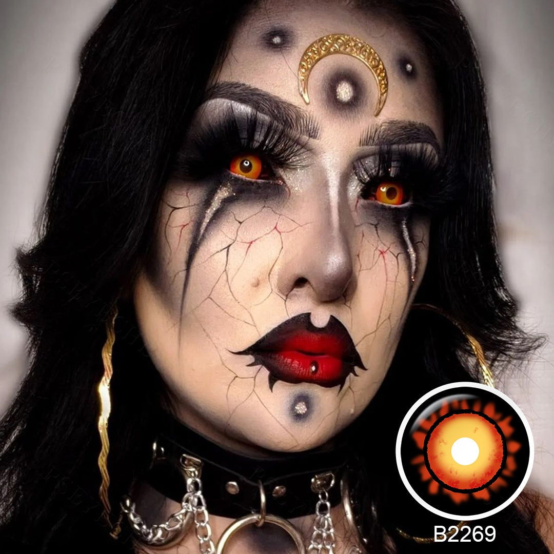 Hellfire Sclera Contacts Main image