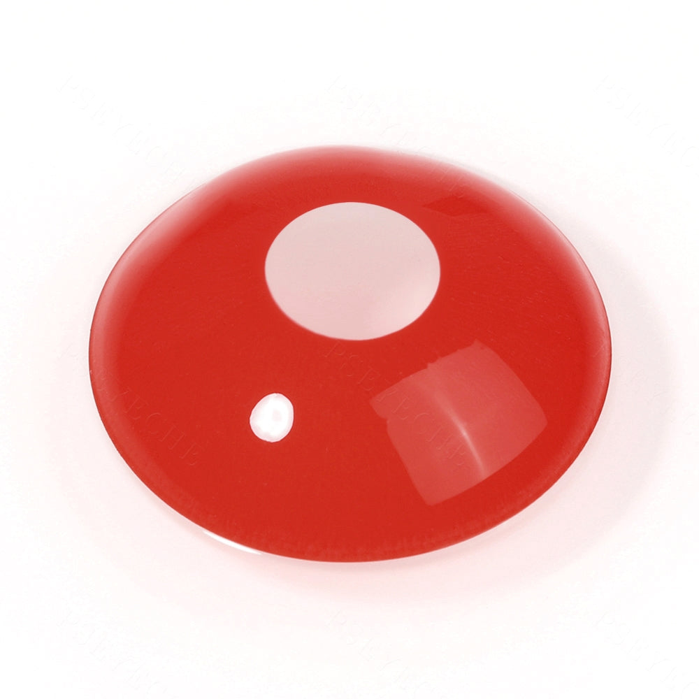 All Red Mini Sclera Contacts Secondary image