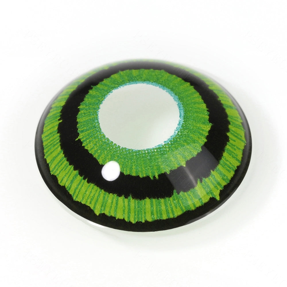 Green Goblin Mini Sclera Contacts Secondary image