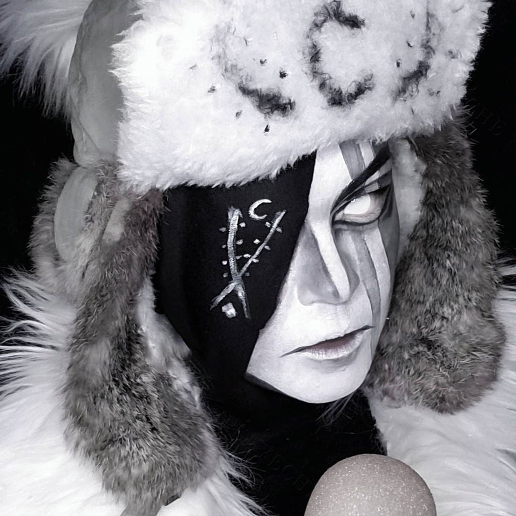 White Blind Mini Sclera Contacts