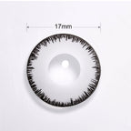 White Werewolf Mini Sclera Contacts