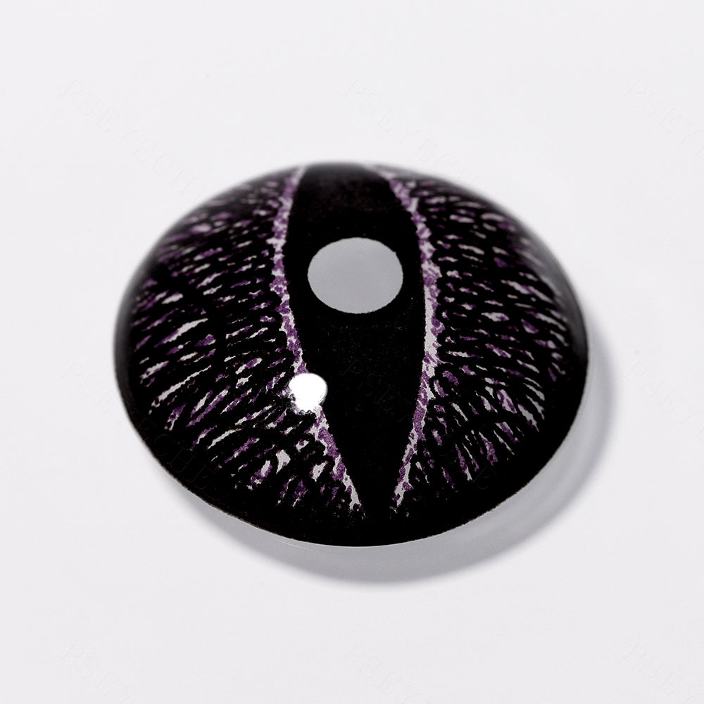 Black Demon Mini Sclera Contacts Secondary image