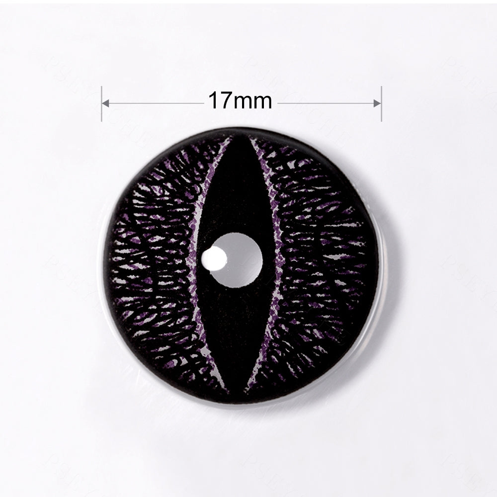 Black Demon Mini Sclera Contacts