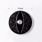 Black Demon Mini Sclera Contacts