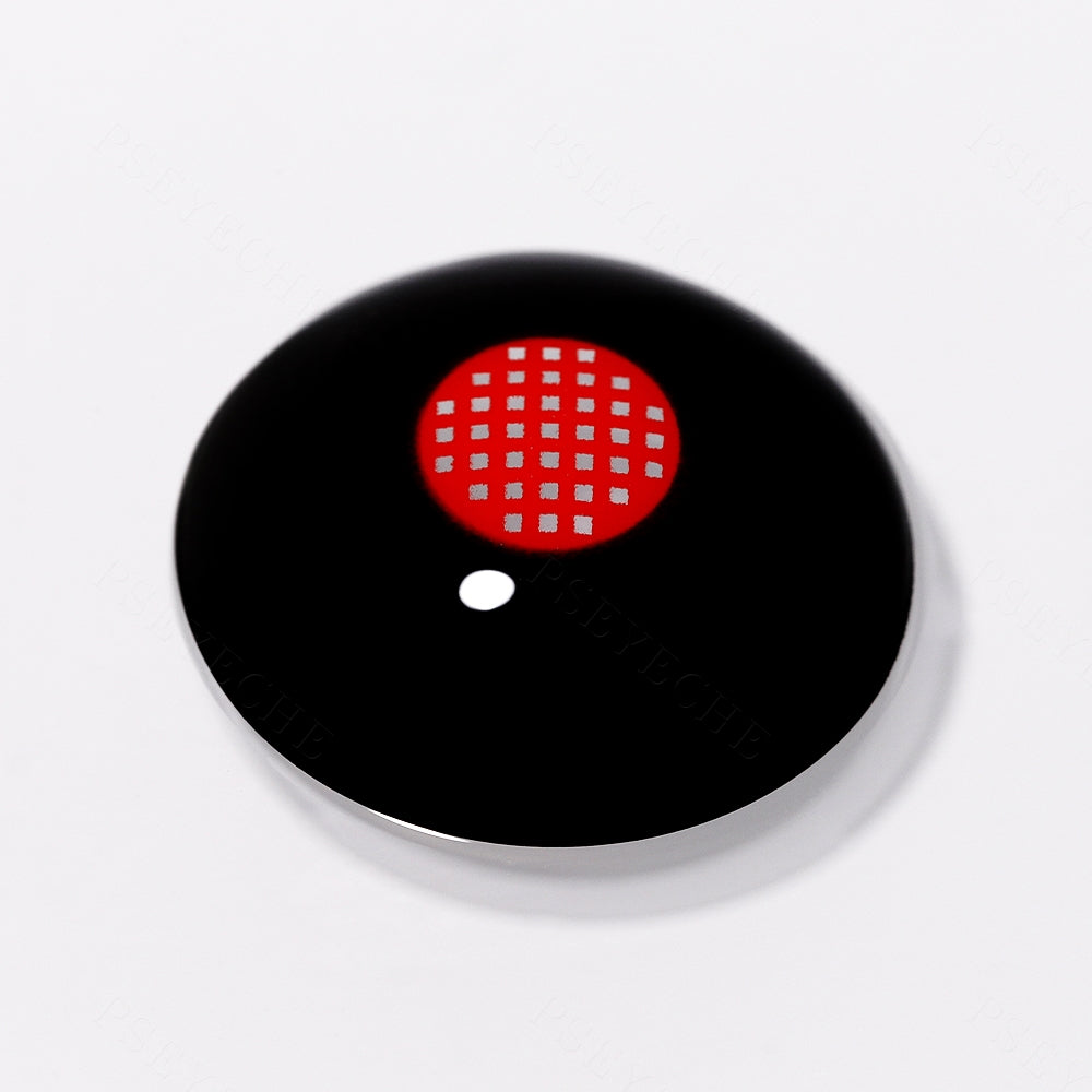 Black Mesh Mini Sclera Contacts Secondary image