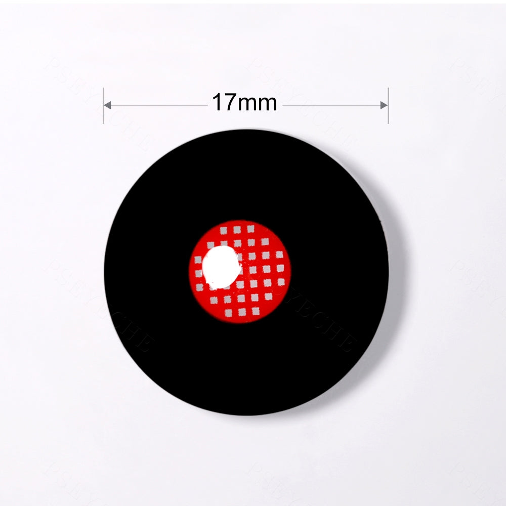 Black Mesh Mini Sclera Contacts