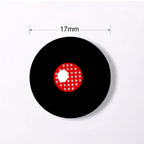 Black Mesh Mini Sclera Contacts