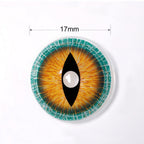 Brown Lizard Mini Sclera Contacts