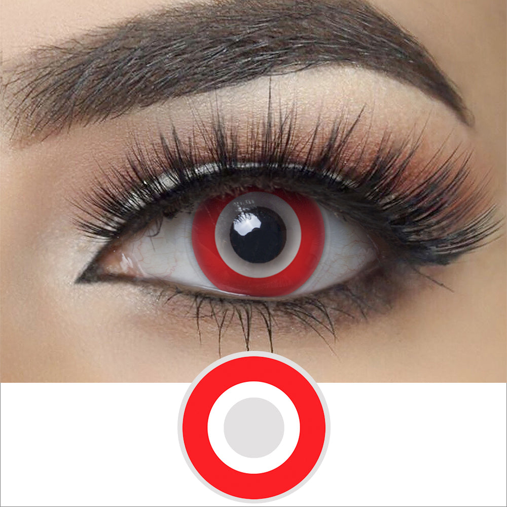 Red Ring Halloween Contacts Main image