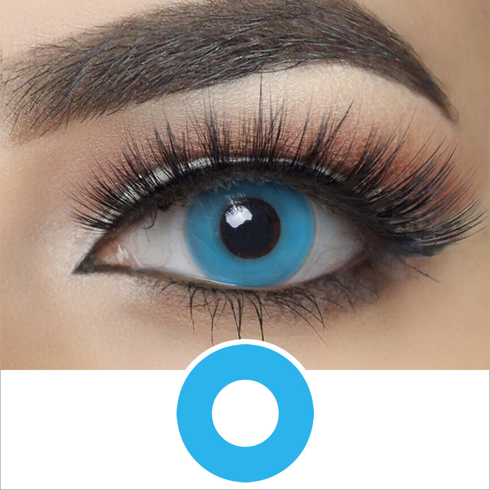 Blueout Halloween Contacts