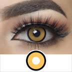 Yellow Manson Halloween Contacts