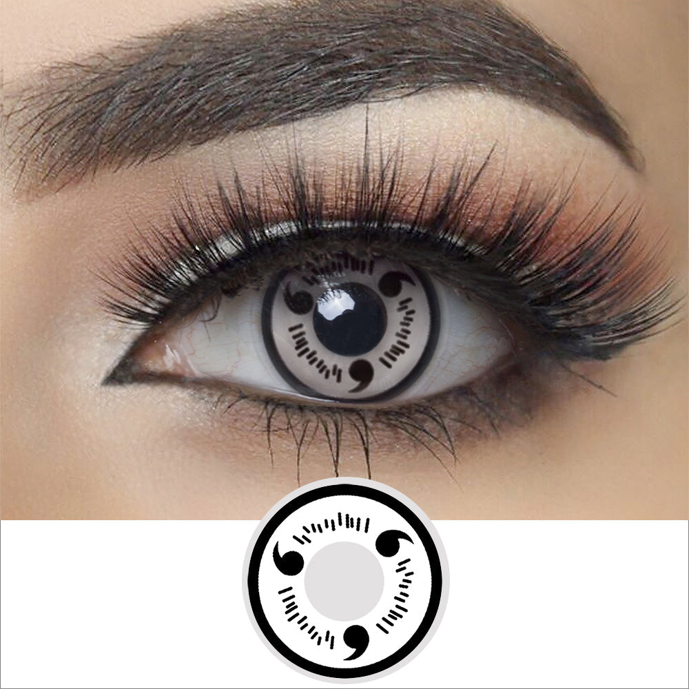 White Halloween Contacts