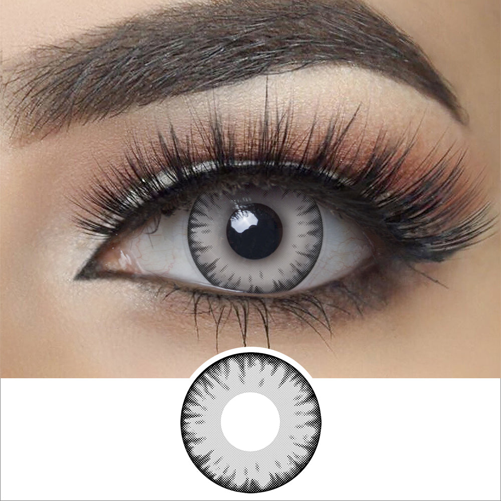 Gray Vampire Halloween Contacts for Twilight Main image