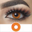 Yellow Red Spiral Halloween Contacts