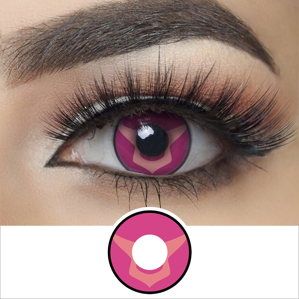 Pink Cow Halloween Contacts Main image