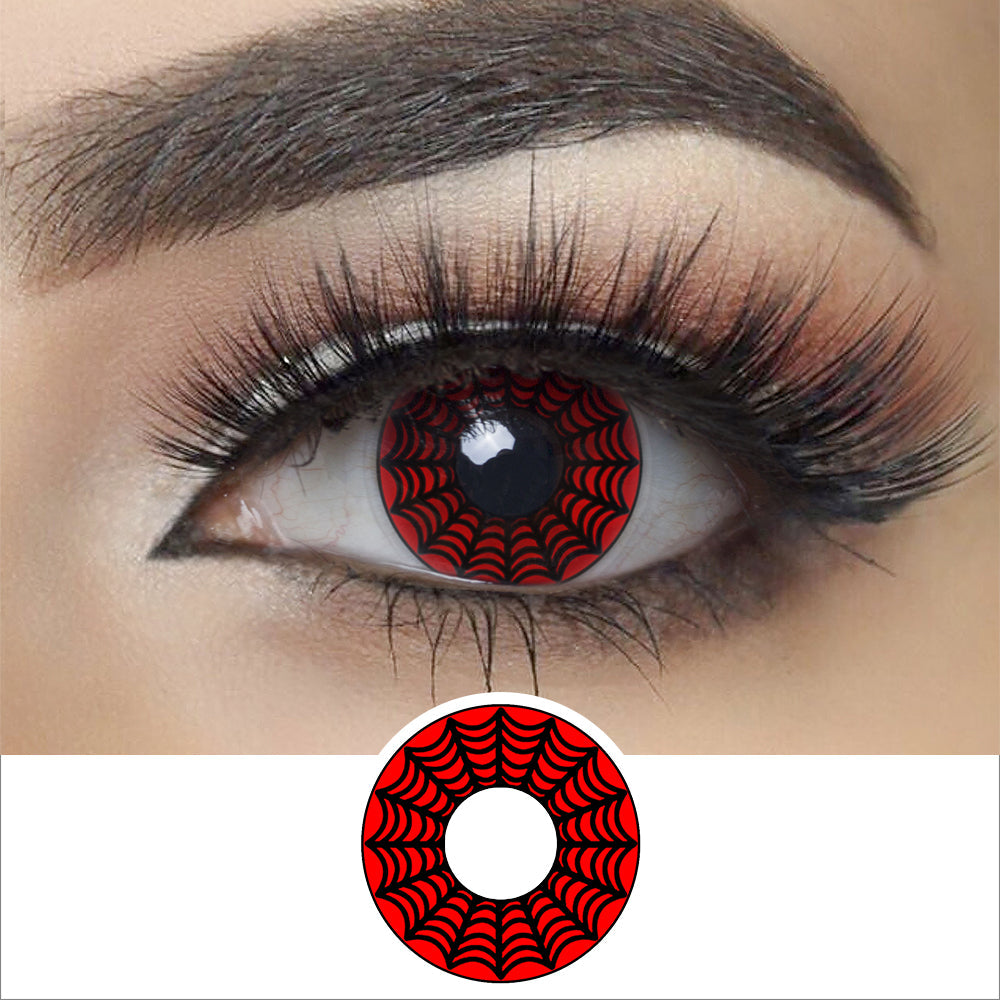 Spider Web Halloween Contacts Main image