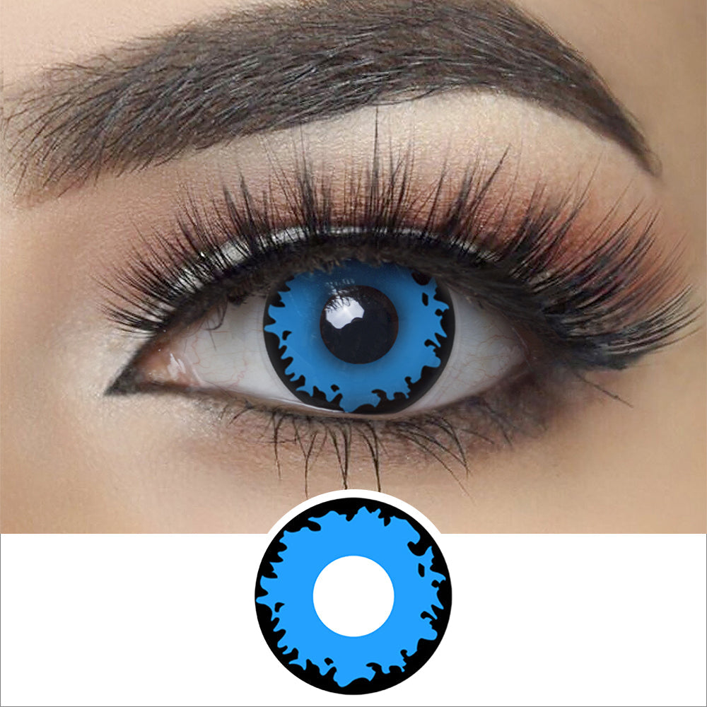 Blue Werewolf Halloween Contacts for Twilight Main image