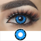 Blue Werewolf Halloween Contacts for Twilight