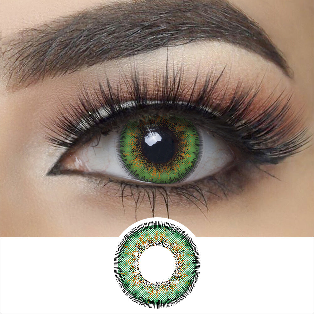 Envy Green Halloween Contacts Main image