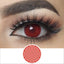 Red Mesh Halloween Contacts
