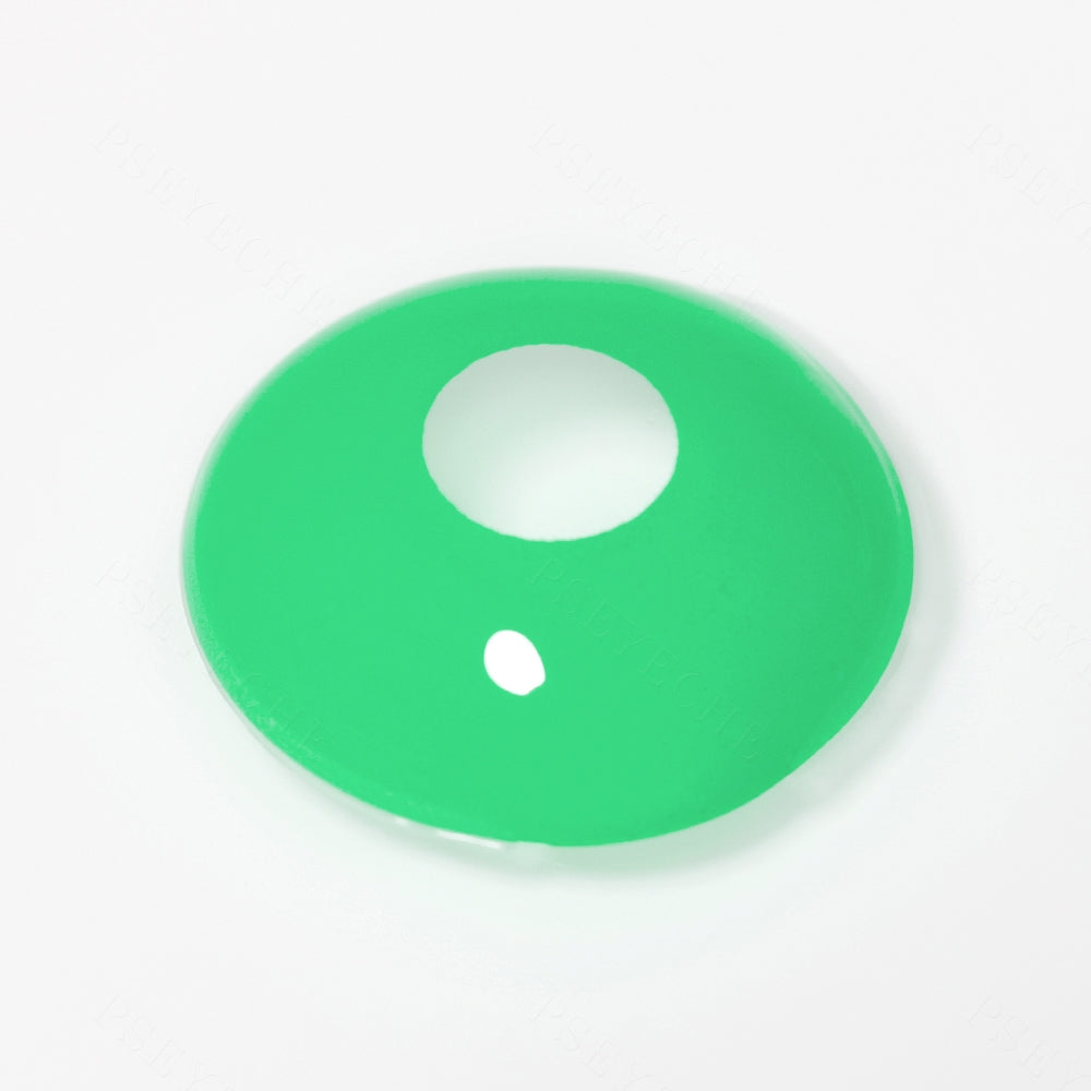 UV Glow Green Mini Sclera Contacts