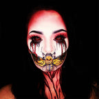 Uchiha 3 Tomoe Sharingan Sclera Contacts