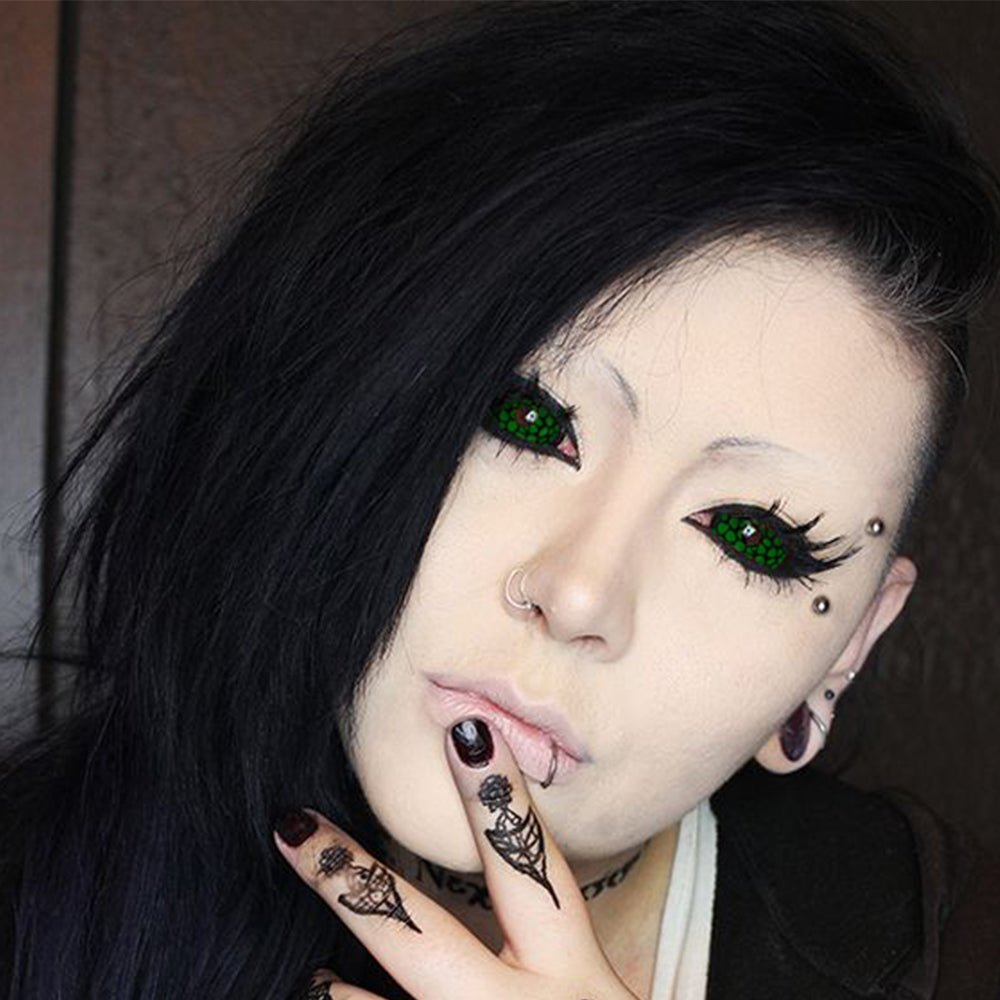 Lizard Eyes Sclera Contacts