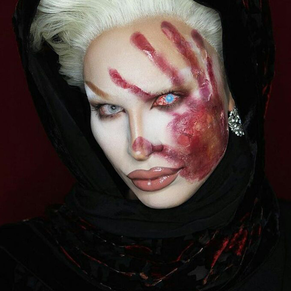 Junji Ito Bloodshot Infected Zombie Sclera Contacts