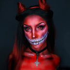 Red Demon Eyes Sclera Contacts