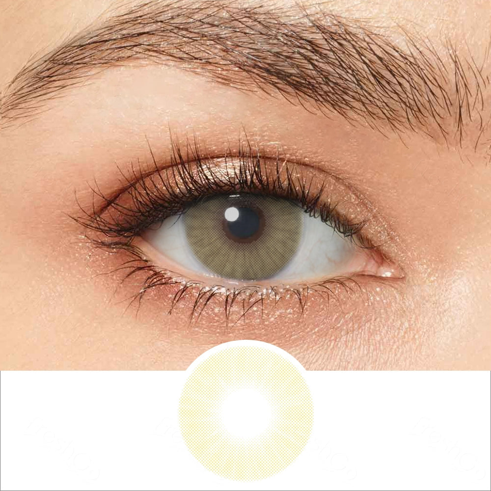 Hidrocor Amber Yellow Colored Contacts Main image