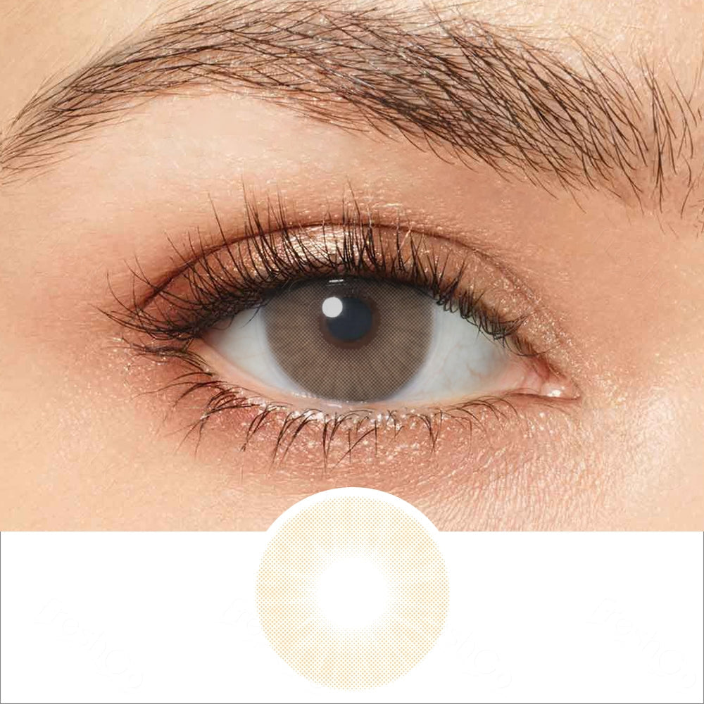 Hidrocor Ochre Brown Colored Contacts Main image