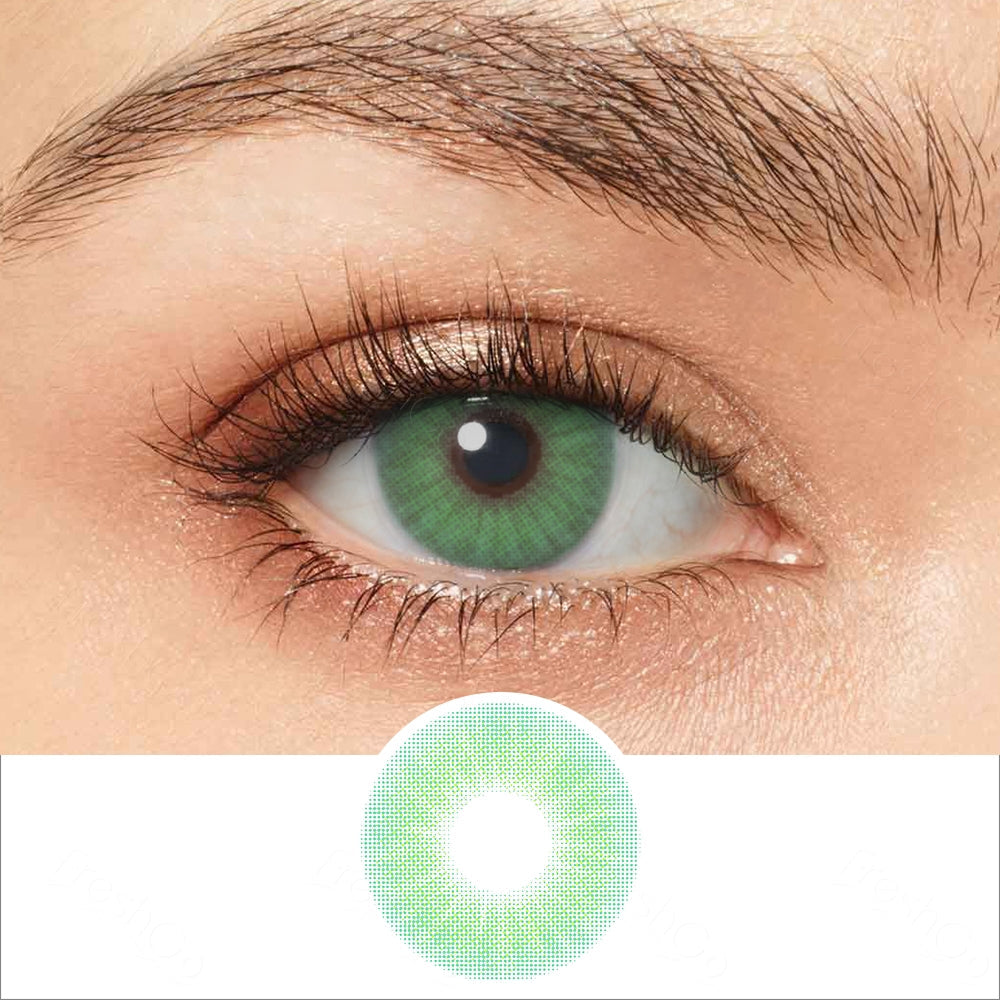Hidrocor Emerald Green Colored Contacts Main image