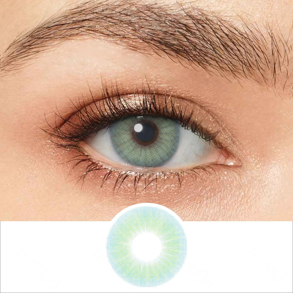 Hidrocor Topaz Blue Colored Contacts Main image
