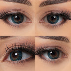 3 Tone Turquoise Colored Contacts