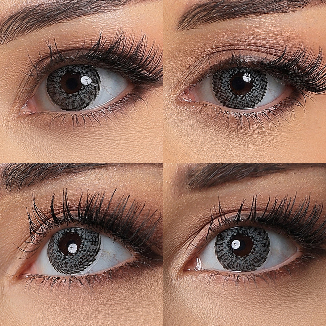 3 Tone Sterling Gray Colored Contacts