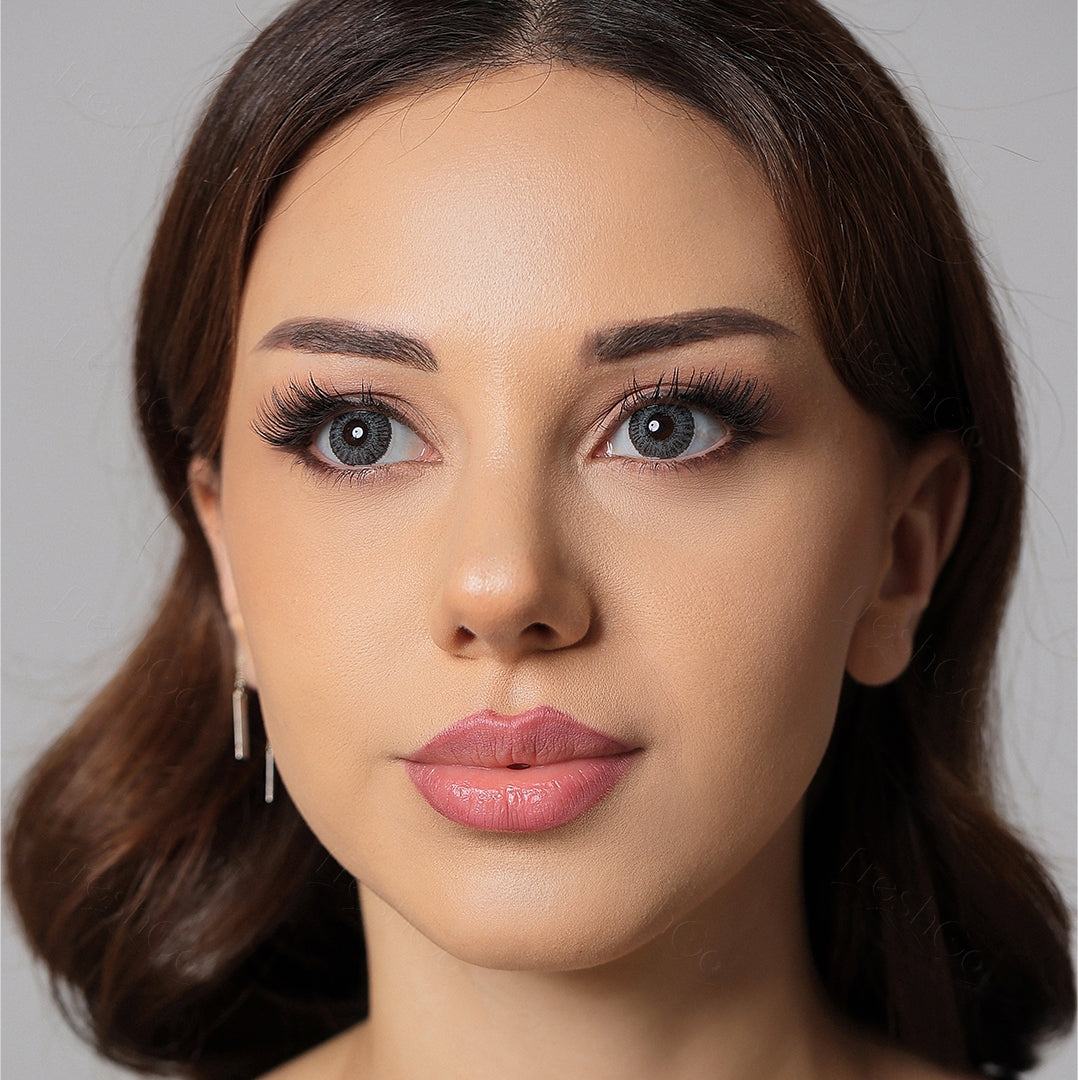 3 Tone Sterling Gray Colored Contacts