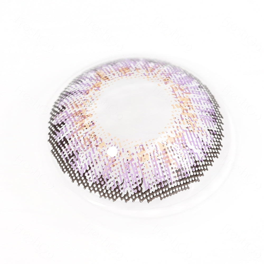 3 Tone Amethyst Colored Contacts