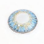 3 Tone Blue Colored Contacts
