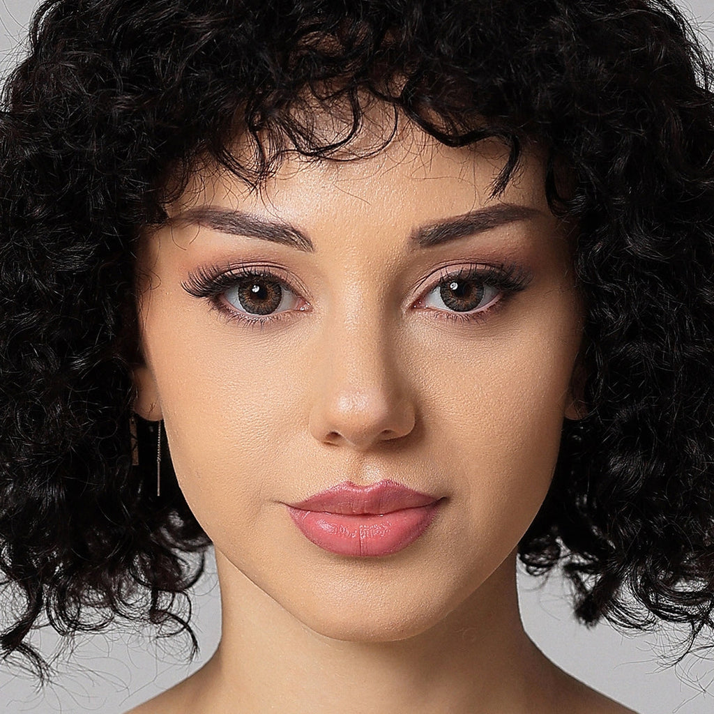 3 Tone Gray Colored Contact Lenses