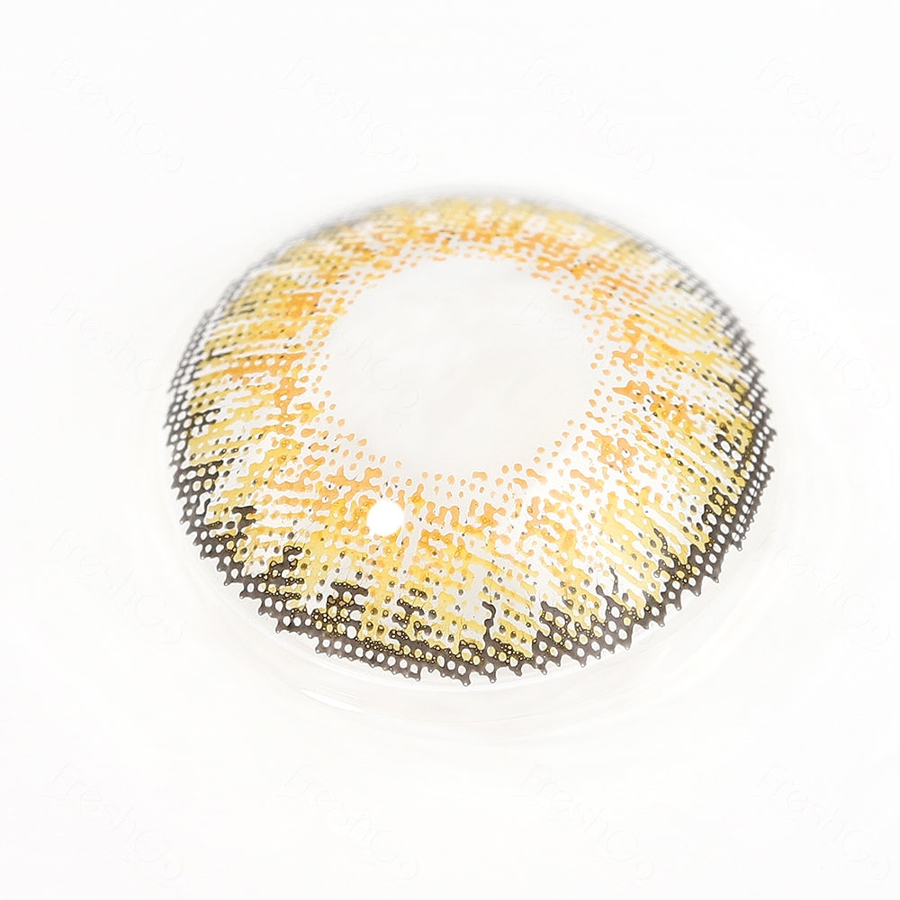 3 Tone Pure Hazel Colored Contacts