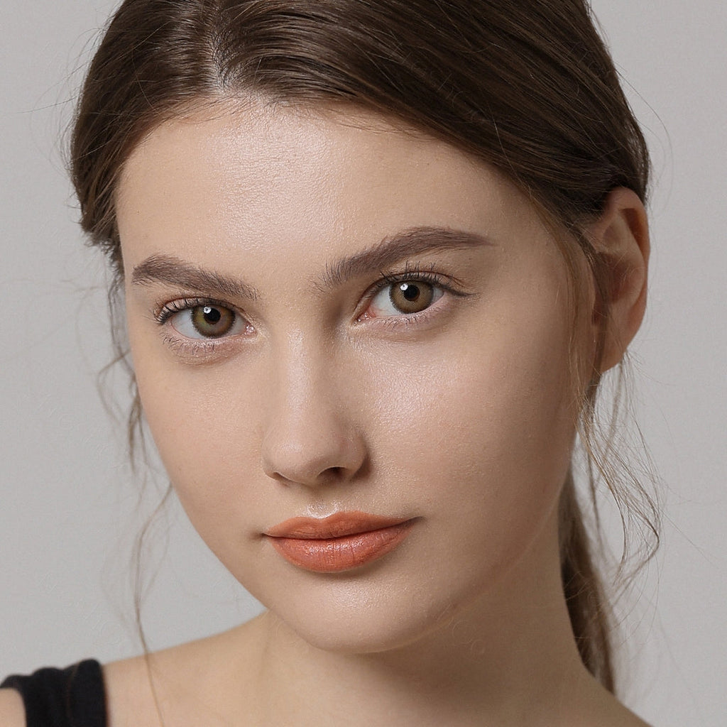 Premium Caramel Brown Colored Contacts