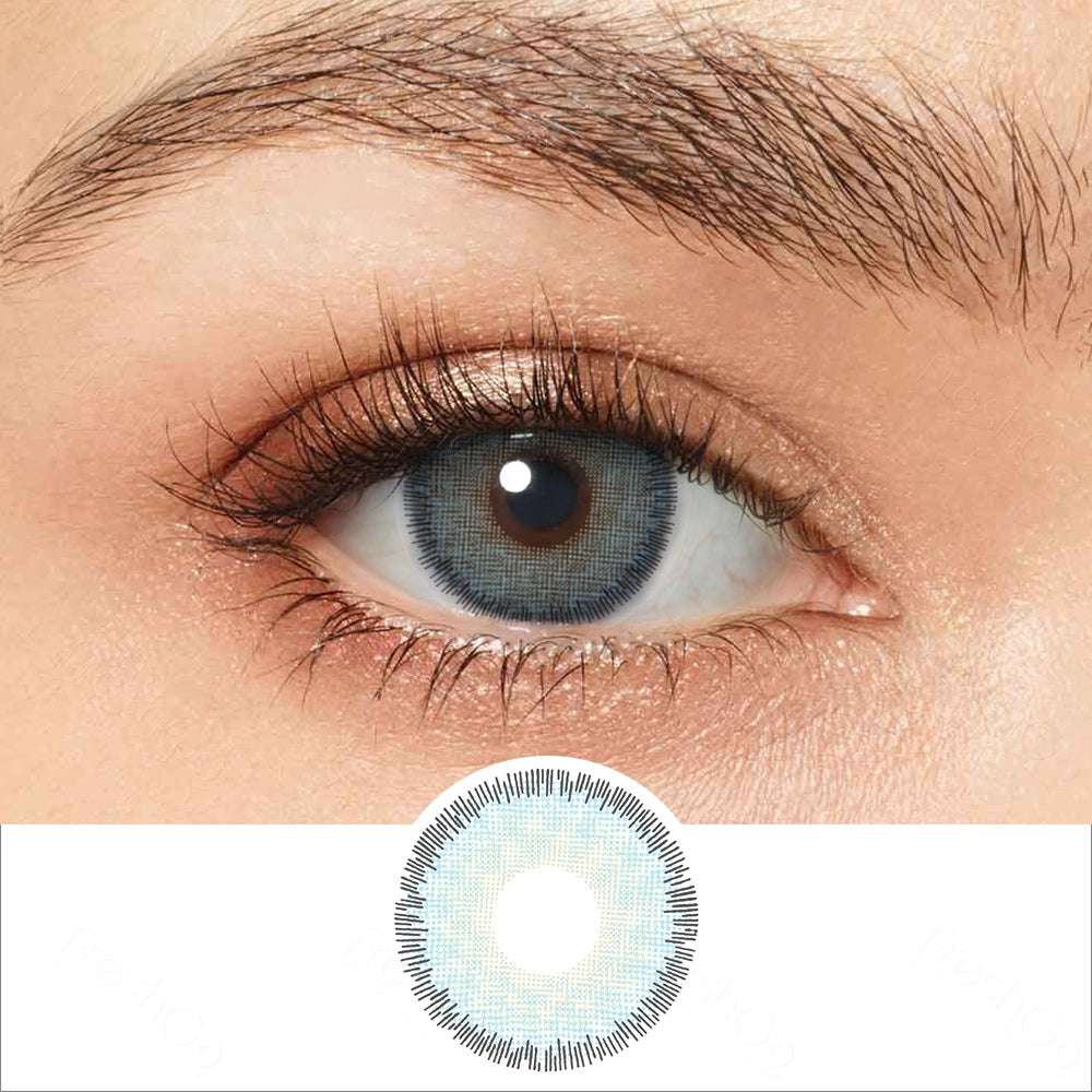 Premium Blue Colored Contacts