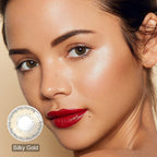 Bellalens Silky Gold Colored Contacts