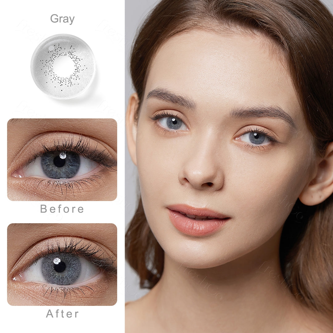 Ocean Gray Colored Contacts Secondary image